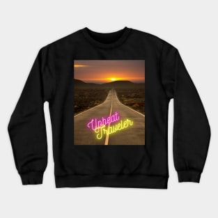 Upbeat Traveler TS Design 35 Crewneck Sweatshirt